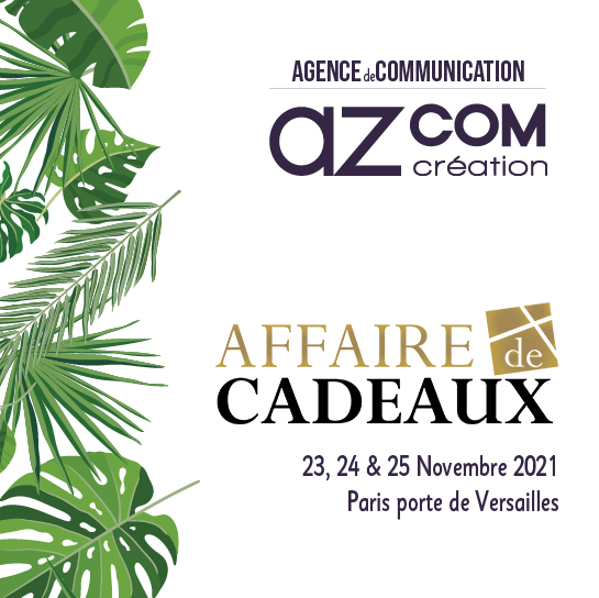 AZCOM Création au salon “Affaire de Cadeaux”